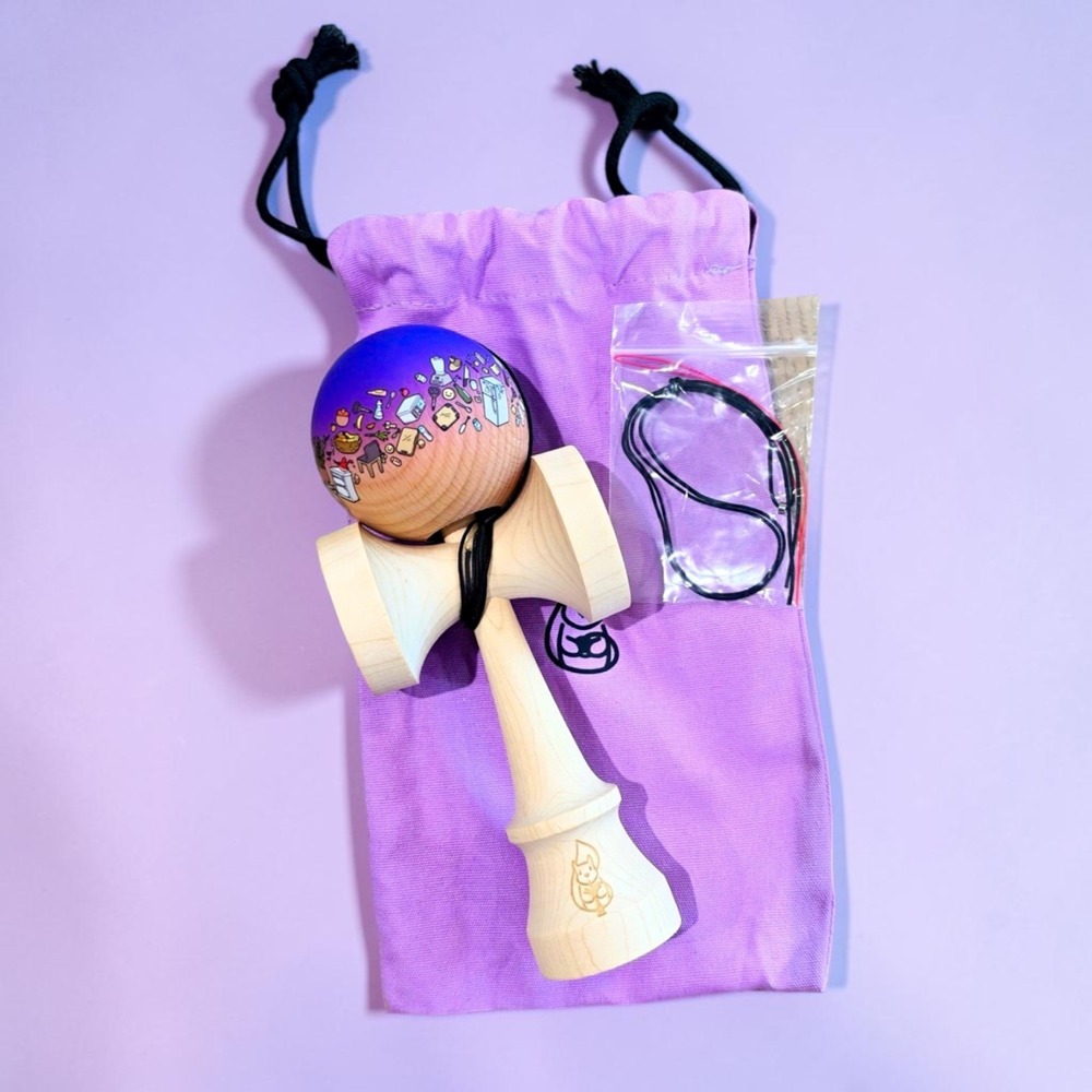 NEW! Erratic Squirrel Kitchen Complete Set-up Purple Beech Tama w/Maple Goblin